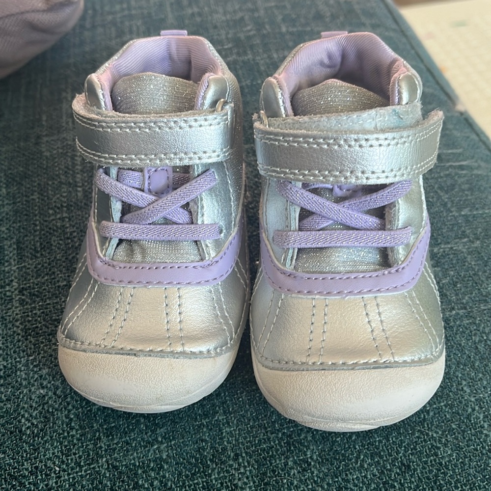 Toddler size 5 Stride Rite high tops. Basically new condition